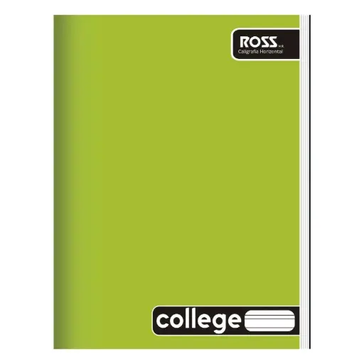 [28405-K] Cuaderno Ross Cogelle Liso 80Hj Cal Horizontal