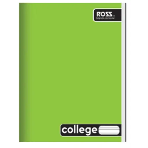 [28403-3] Cuaderno Ross College Liso 80Hj Cal Vertical