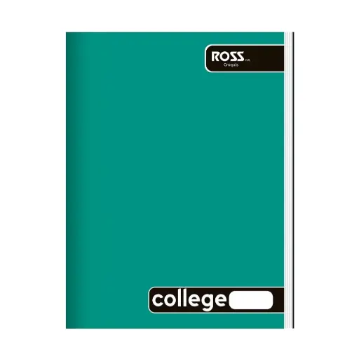 [27278-7] Cuaderno Ross College Liso 80Hj Croquis