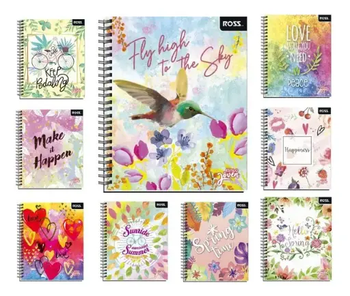 [29974-K] Cuaderno Univ Ross Ts/Ed Estilo Joven 100Hj 7mm