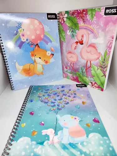 [29976-6] Cuaderno Ross Univ Ts/Ed Niña 100Hj 7mm