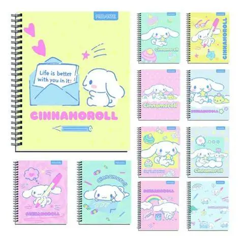 [37708-2] Cuaderno Univ ProArte Ted/Ed Cinnamoroll 100Hj 7mm