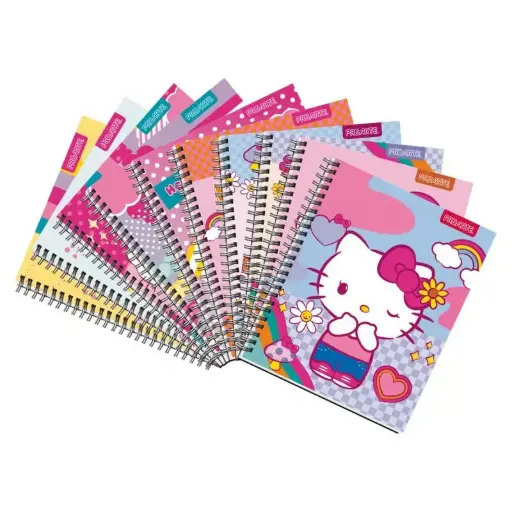 [35763-4] Cuaderno Univ ProArte Ted/Ed Hello Kitty 100Hj 7mm