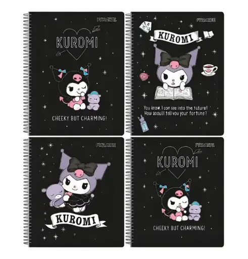 [37703-1] Cuaderno ProArte Kuromi Carta 150Hj 7mm