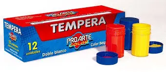 [13075-3] TEMPERA PROARTE 12 unid. FRASCO 15cc