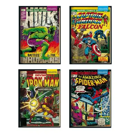 [32045-5] Cuaderno ProArte Marvel Comic Carta 150Hj 7mm