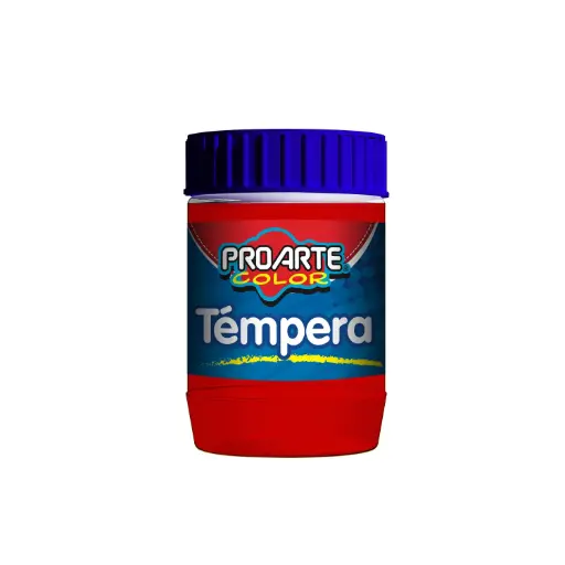 [13079-6] TEMPERA PROARTE FCO.120ml ROJO BERMELLON 