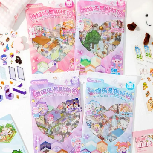 [EE25-1541] Bolsa de stickers escenario