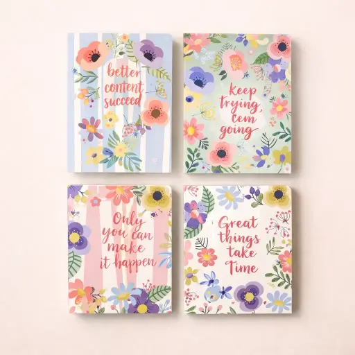 [EE25-1981] Libreta Floral Enjoy