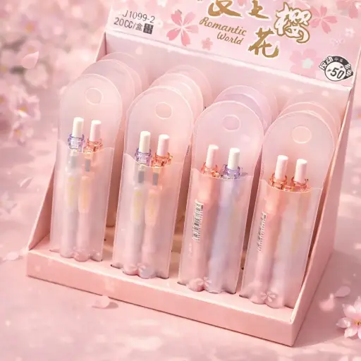 [EE25-1968] Set Lápiz Tinta Gel Sakura 2 Piezas