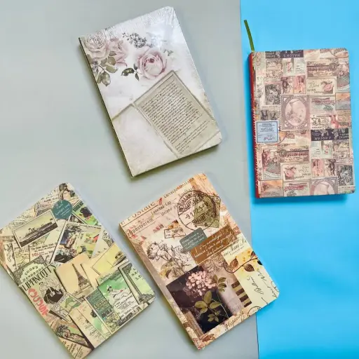 [EE25-2066] Libreta Vintage con diseño