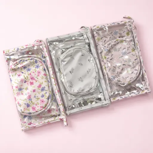 [EE25-2114] Set de Bolsa de Maquillaje 3 Piezas