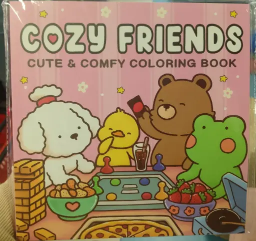 [EE25-2404] Libro para Colorear Bobbie Goods Cozy Friends
