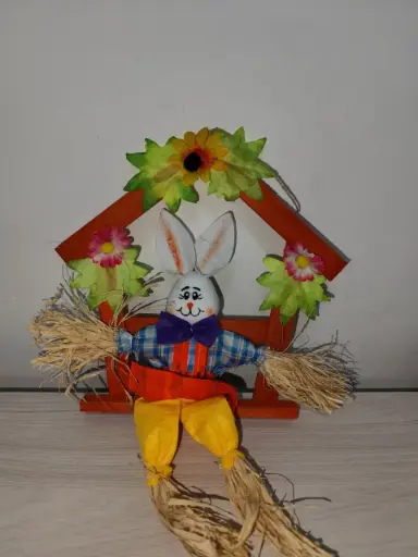 [BZ-70493] Marco conejito de pascua decorativo
