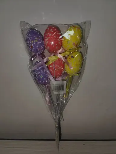 [DONLEE740] Huevitos de Pascua de colores decorativo